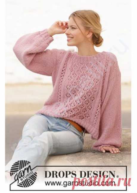 Пуловер Seaside Watcher от DROPS Design