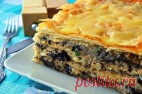 Закусочный торт "Горячий Наполеон"