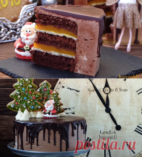 Торт Новогодний.