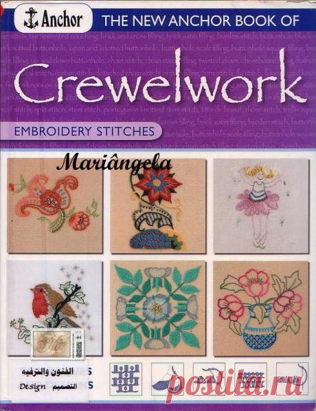 New Anchor Book of Crewelwork Embrodery Stitches