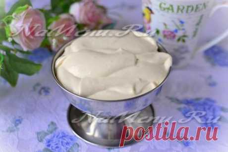 Крем из сгущенки и сметаны для торта