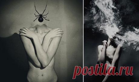 Тёмная и загадочная сторона женской души в работах фотографа-самоучки