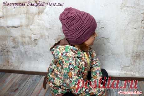 . Молодежная шапка Mix (Микс) в старой технике клоке - Вязание - Страна Мам
