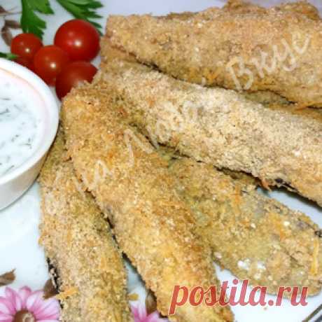 Хрустящая ЗАКУСКА из БАКЛАЖАНов в духовке | Мега вкусный рецепт