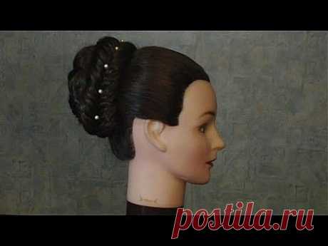 Прическа для длинных волос. French fishtail braid hairstyles for long hair - YouTube