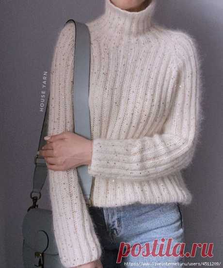 Свитер лапша. МК