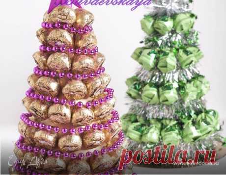 МК «Елка из конфет» | Официальный сайт кулинарных рецептов Юлии Высоцкой