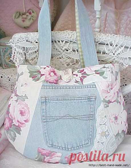 Джинсовые сумки. Идеи, мастер-классы