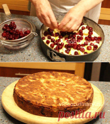 Летний пирог – Рецепт вкусной Шарлотки от Бабушки Эммы