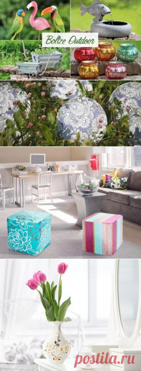 ★ Премьера - немецкий Boltze представляет аксессуары для уютного сада! А также фарфоровые вазы с лепниной, стильные пуфы-контейнеры и многое другое - eugenkireeva@gmail.com - Gmail