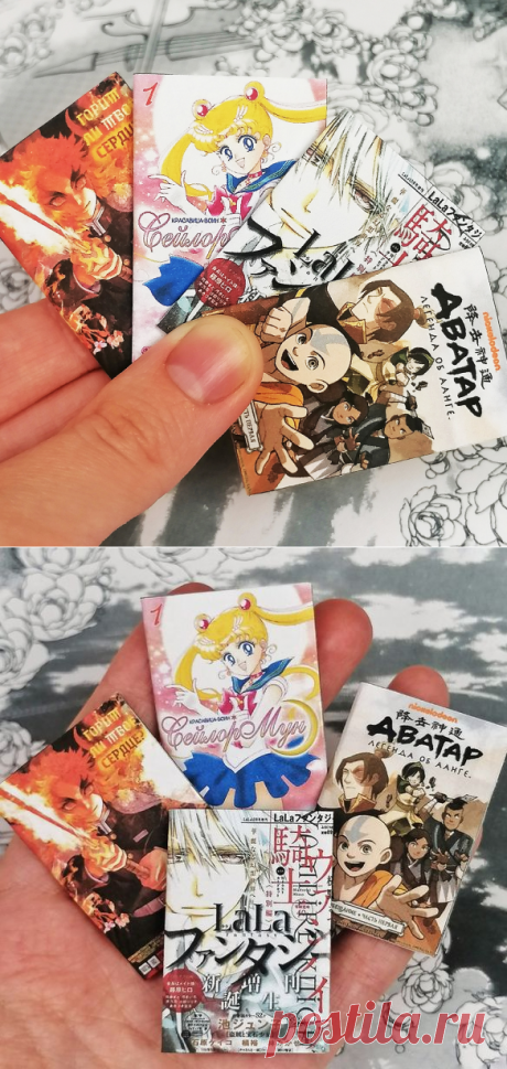 Мини комиксы манга своими руками. Шаблоны для сборки .