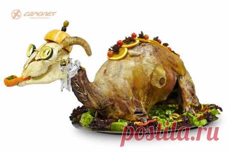 (+1) - Украшение салатов и вторых блюд. Великолепная подборка! | Любимые рецепты