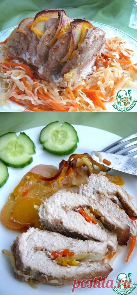 Свинина "Сочная" с овощами - кулинарный рецепт