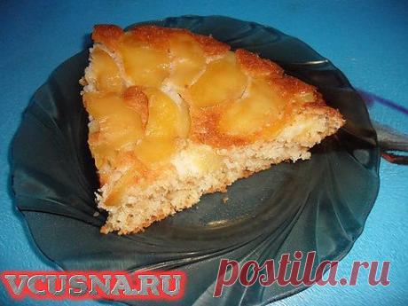 Манник с яблоками - пошаговый кулинарный рецепт VCUSNA.RU