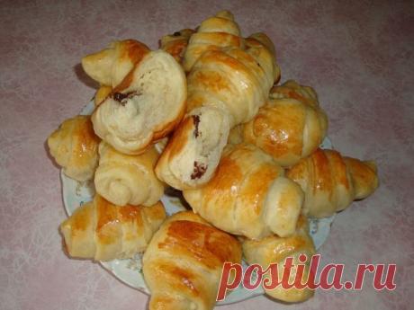 Круассаны дома. Легкий рецепт слоеного теста