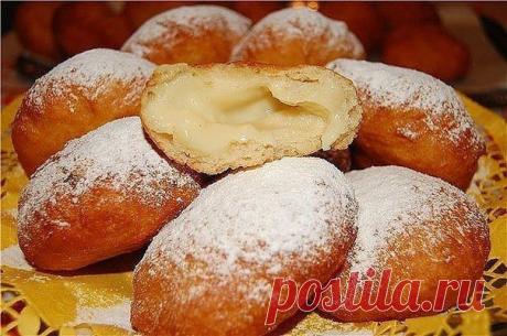 ПОНЧИКИ ЕРЕВАНСКИЕ. Вкуснейшие пончики с заварным кремом!