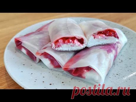 РОЛЛЫ НА ОСНОВЕ РИСОВОЙ БУМАГИ