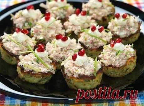 Картофельные гнезда с начинкой из крабового мяса / Удивительная еда!