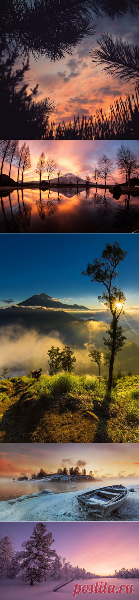 (+3) Великолепные закаты и восходы