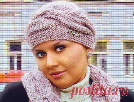 Женские шапки спицами | ВЯЗАНИЕ ШАПОК: женские шапки спицами и крючком, мужские и детские шапки, вязаные сумки