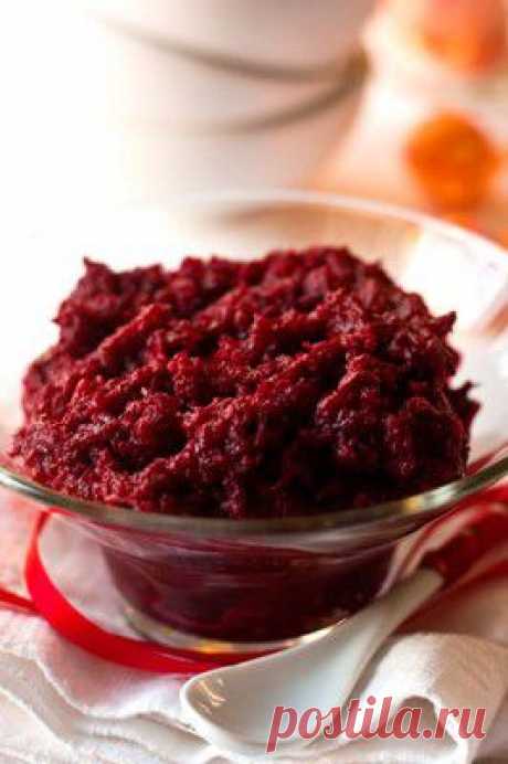 Цвикли (свекла с хреном) | Закуски | Вкус Онлайн