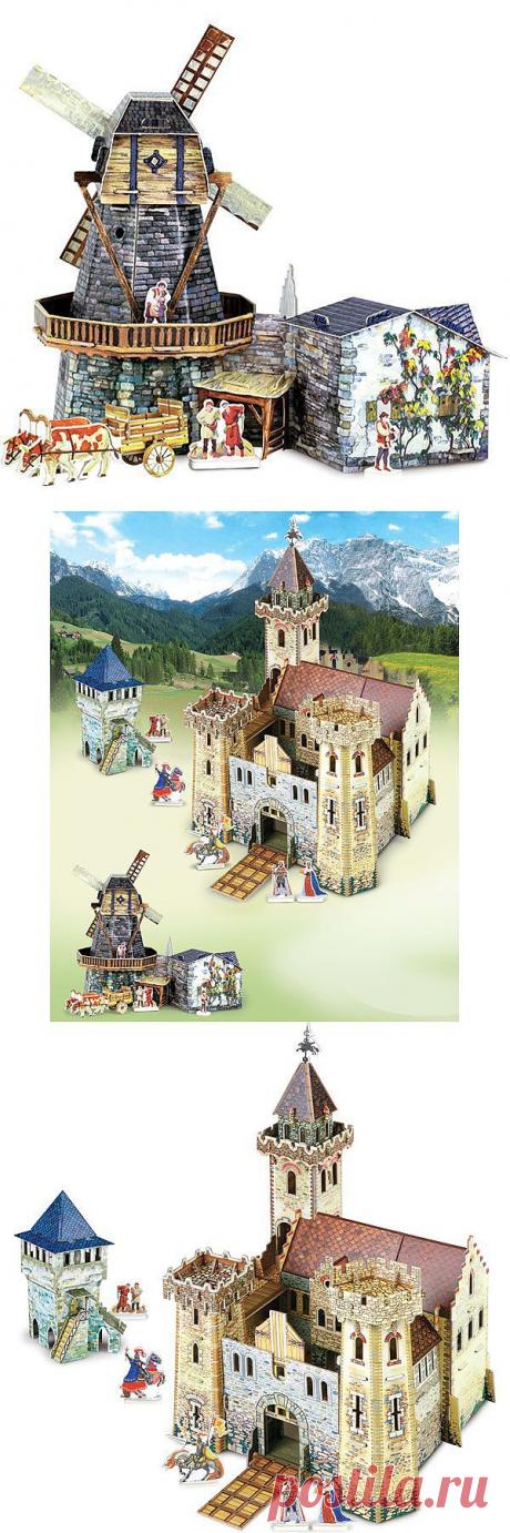 Средневековый город. Модель для сборки. Серия – купить по низкой цене в интернет-магазине Мой Мир, с доставкой по Москве и РФ