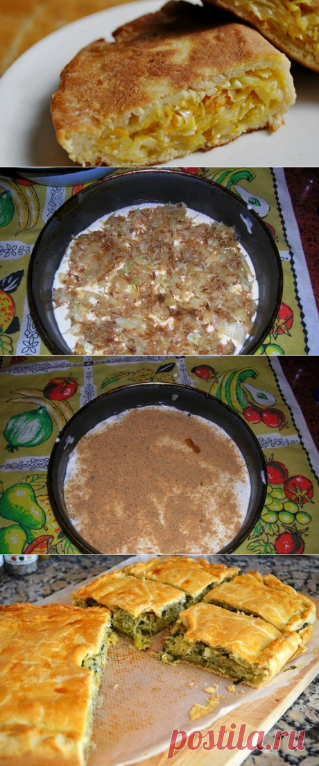 Быстрая капустная шарлотка