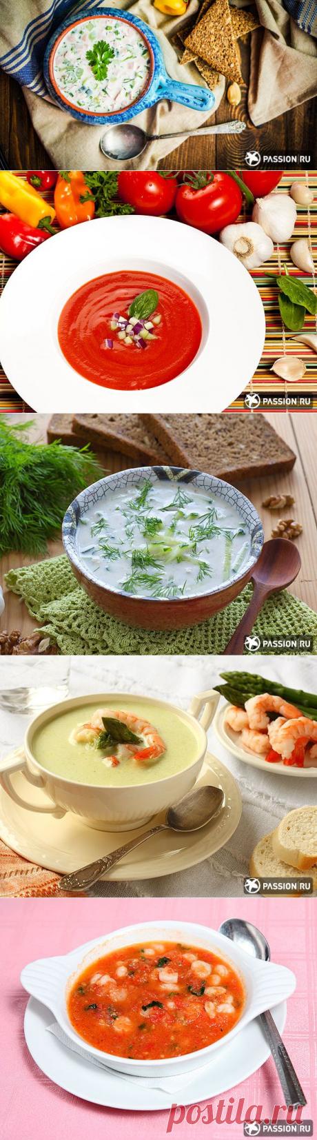 7 новых рецептов холодных супов