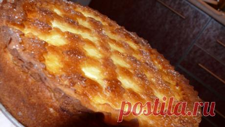 Пирог на скорую руку рецепт на молоке