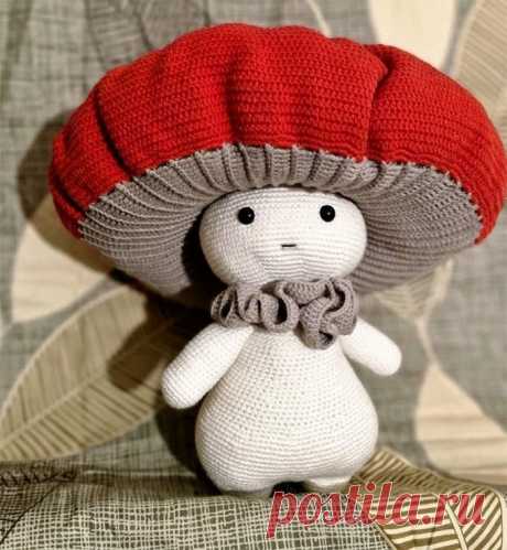 Mushroom Guy крючком. Амигуруми схемы и описания. Автор: Terlanova | IRINELY.ART