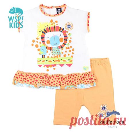 Comprar Conjunto corto de niña WSPKIDS para bebe león Comprar Conjunto corto de niña WSPKIDS para bebe león de la marca WSPKIDS En Delfin Moda Infantil. Envíos y Devoluciones Gratis* Entrega 24 horas