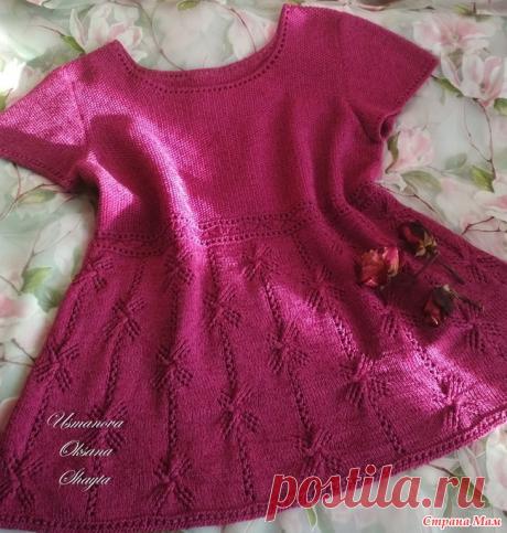 Туника "MesАlina" спицами от Усмановой Оксаны(Shayta) Приветствую всех ! Лето закончилось, но я уже жду следующее...