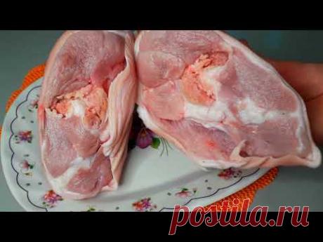 Куда уж ПРОЩЕ? Рецепт из Свиных Рулек!