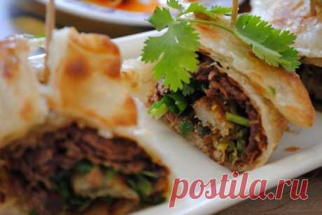 Как приготовить мясную начинку для блинов