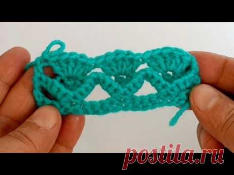 You have not seen this model 100% Fast and convenient! crochet stitch for beginners