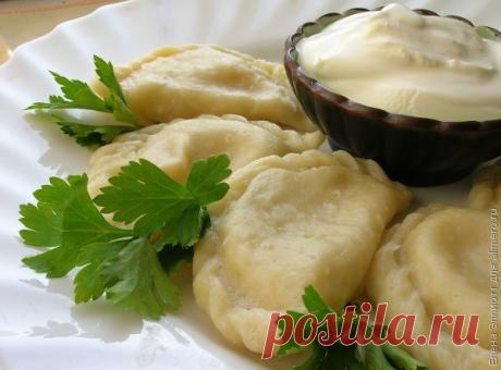 Вареники с сырно картофельной начинкой / Рецепты с фото