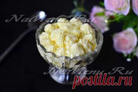 Крем из сгущенки и сливочного масла