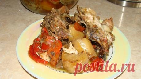 Курица, тушенная в банке. Нежно и безумно вкусно! - Готовим дома, вкусно и аппетитно