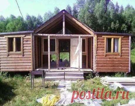 Стройте себе большой и уютный дом из дешевых бытовок и горя не знайте хоть 100 лет | Дачный СтройРемонт | Пульс Mail.ru