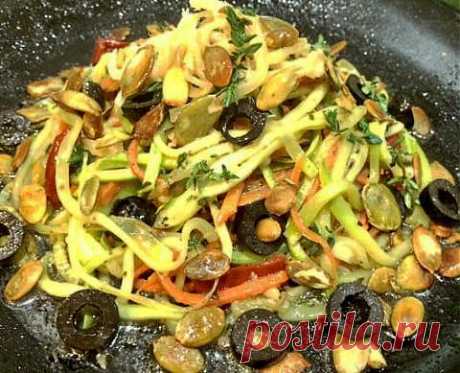 ОВОЩНЫЕ СПАГЕТТИ А-ЛЯ СКВОШ | 4vkusa.ru