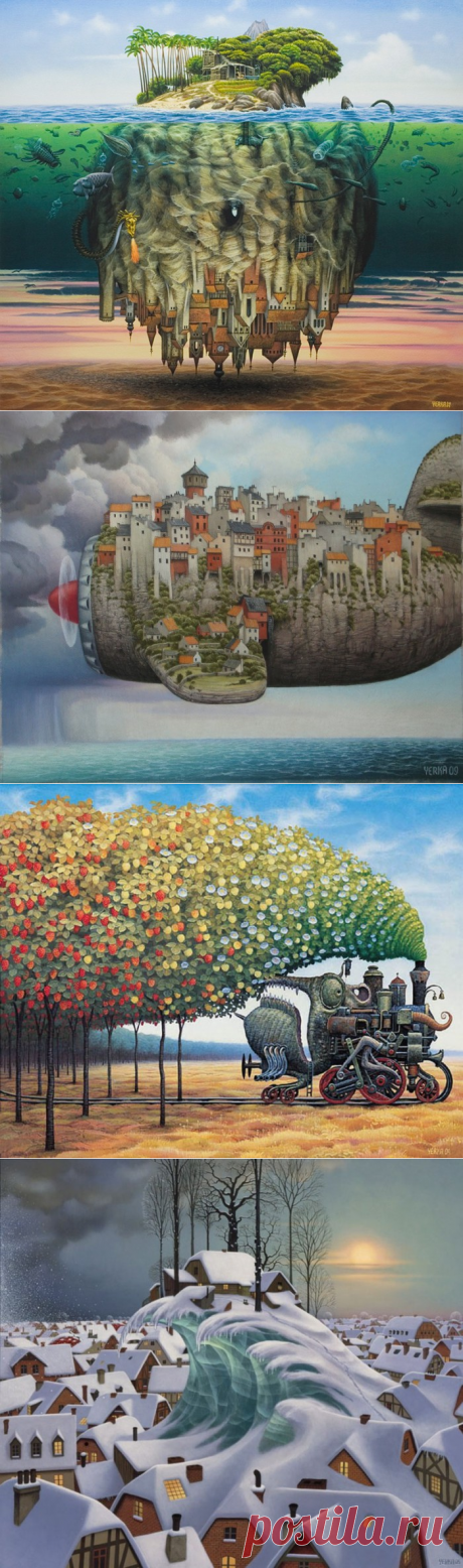 Художник Яцек Йерка и его удивительный мир