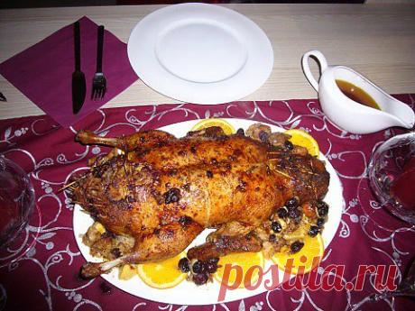 (+1) - Утка с яблоками и картофелем | Любимые рецепты