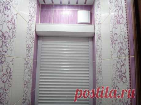 Рольставни в интерьере санузла | Квартирный вопрос