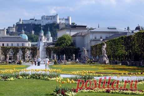 Самые красивые сады мира .