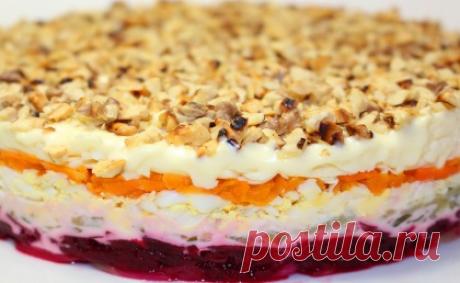 Праздничный салат "Галинка" - Простые рецепты Овкусе.ру