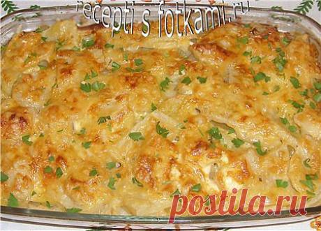 Картошка с мясом в духовке - пошаговый рецепт с фото.