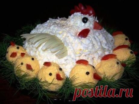 Оформление салатов на новогодний стол 2017