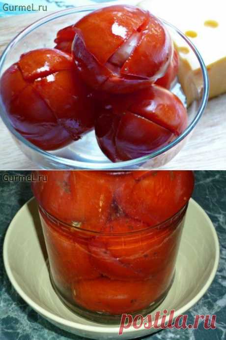 Помидоры "как из бочки" (без уксуса).