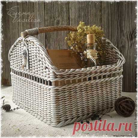 Плетение из газет. Очень красивые работы