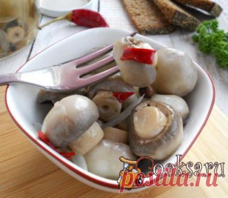 Шампиньоны маринованные острые фото рецепт приготовления